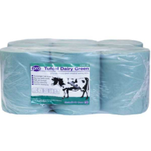 PRO Green Dairy Wipe 2-ply 22.8cmx140m (Pack of 6)