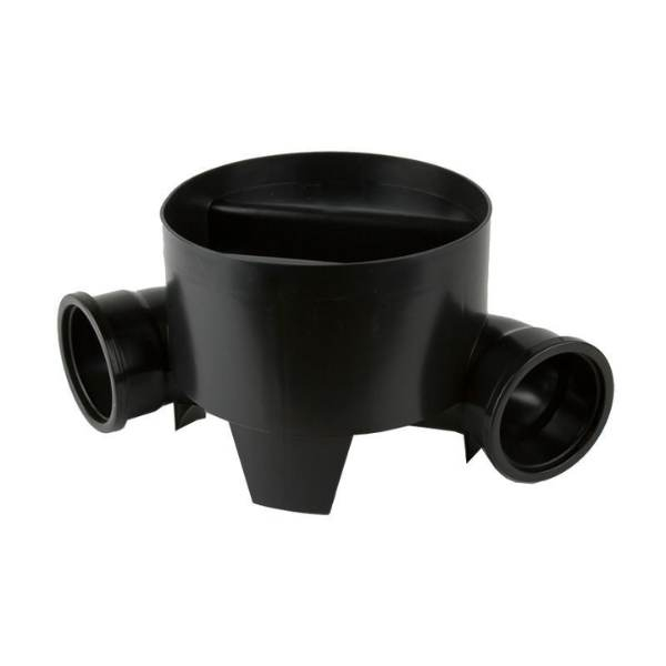 Plastic manhole bases & risers B2803 280mm Chamber Base 90deg (205mm ...