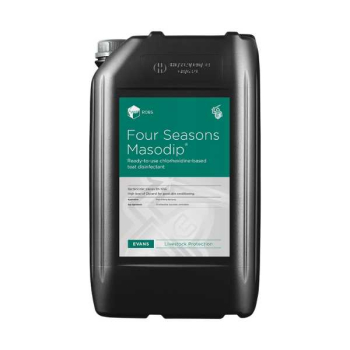 Evans Four Seasons Masodip 25L Chlorhexidine Post Dip/Spray Evans Four Seasons Masodip 25L Chlorhexidine Post Dip/Spray