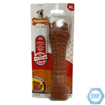 Nylabone Bacon XLarge Dog food treat Nylabone Bacon XLarge Dog food treat