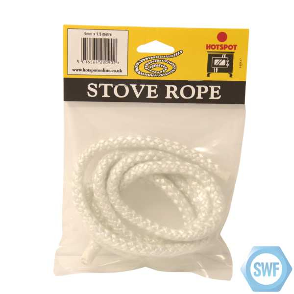 Heating & cooling HotSpot 9MM Stove Rope - Southwest Fixings