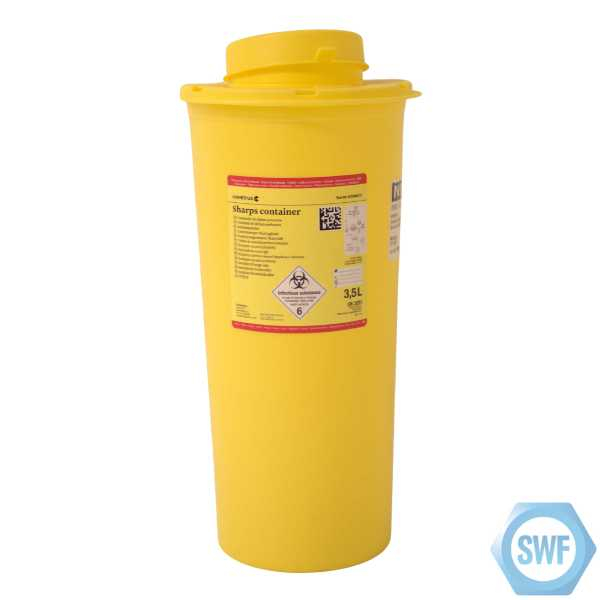 Health & hygiene Sharps Container 3.5L - Southwest Fixings