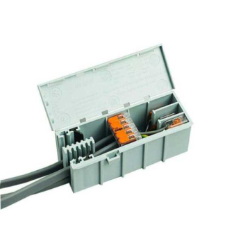 WAGOBOX Junction Box 221 Series Connectors 108x39x46mm WAGOBOX Junction Box 221 Series Connectors 108x39x46mm