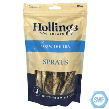 Hollings Sprats 100g Dog Treats Hollings Sprats 100g Dog Treats