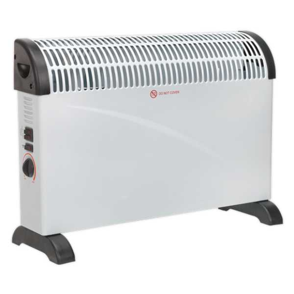 Convector Heater 2000w Sealey Thermostat with Fan