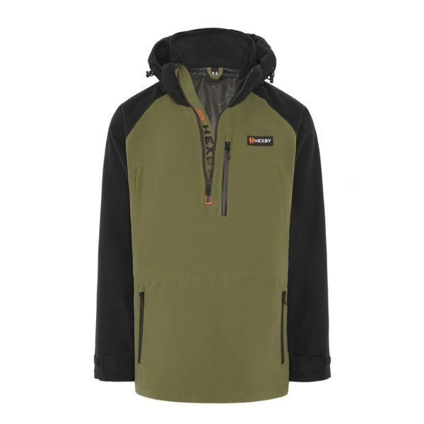 Hexby, Highlander Smock, Green and Black (L)